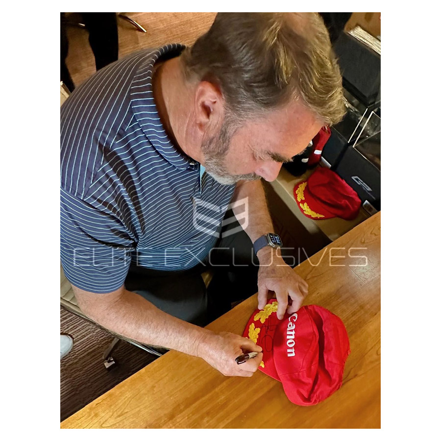 Nigel Mansell Signed Personal & Original Cap 1992 - F1 World Champion