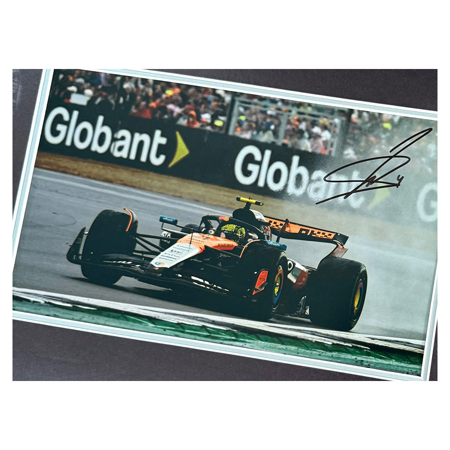 Lando Norris Signed Photo McLaren F1 Display 1 - 2025 F1 Champion