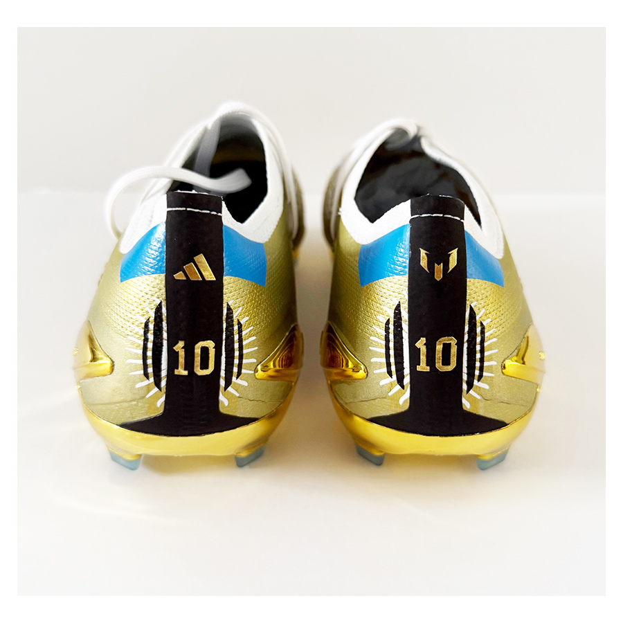 Lionel Messi signed Adidas X Speedportal Leyenda Messi 2022 World Cup Boot - Very Rare - Image 6