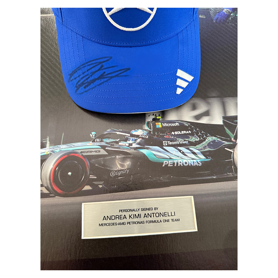 Kimi Antonelli Signed Mercedes F1 2026 Cap