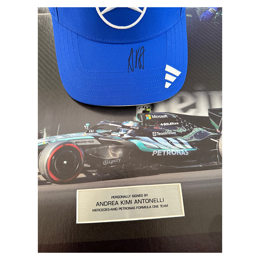 Kimi Antonelli Signed Mercedes F1 2026 Cap