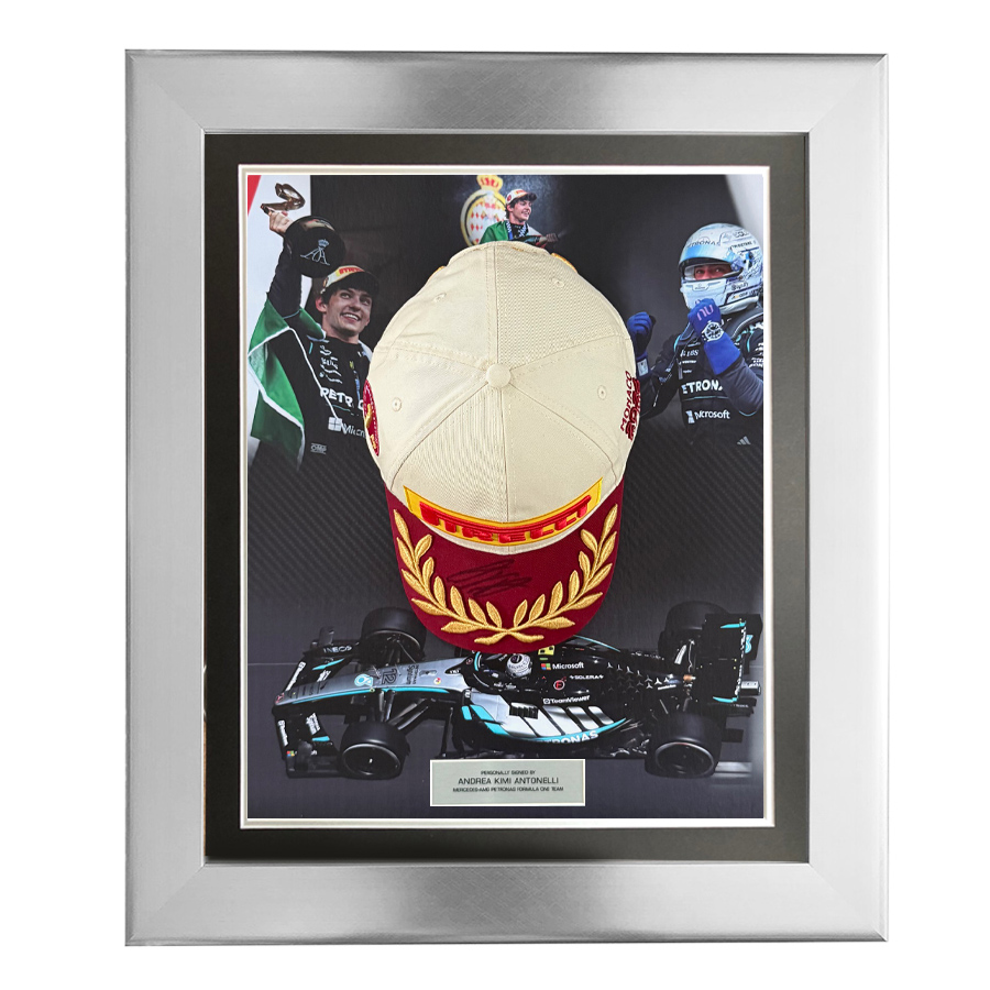 Kimi Antonelli Signed Mercedes F1 2026 Monaco Podium Cap