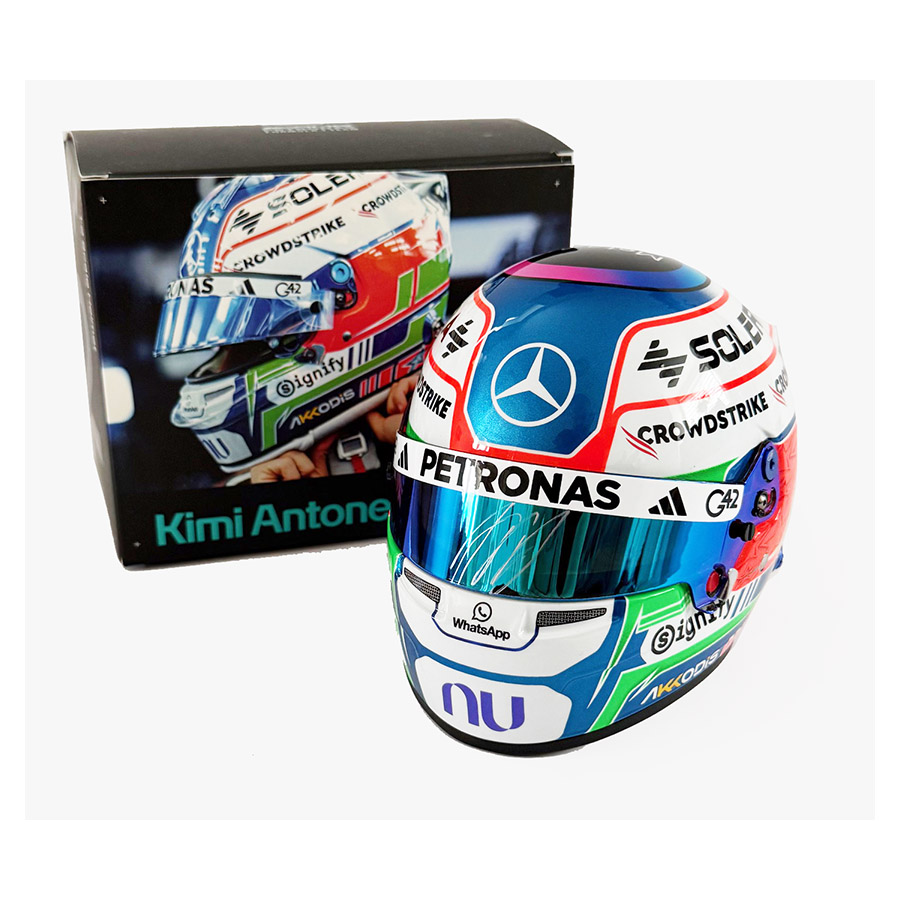 Kimi Antonelli Signed 1/2 Scale Helmet - Mercedes F1 2026